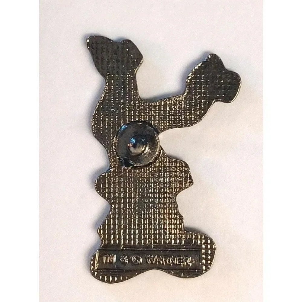 Vintage 1990 Tiny Toon Adventures Babs Bunny Enamel Pin Warner Bros 90s Cartoon